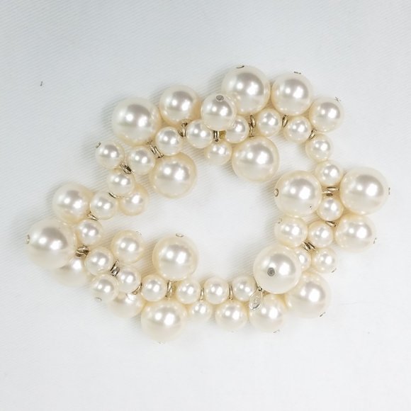 RMN Stretch Pearl Bead Bracelet - Picture 4 of 4